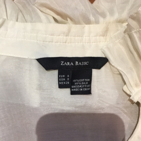 Zara Basic Blouse - Picture 3 of 3